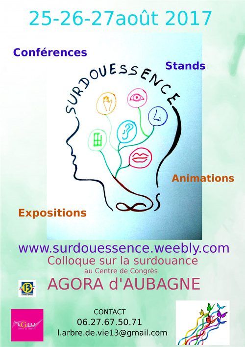 surdouessence - Colloque Surdouessence 25-26-27 août 2017 à Aubagne (13) Affichsurdouessencesite